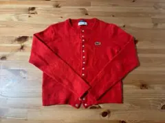 LACOSTE Exclusive Edition カーディガン レッドのサムネイル