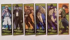 ジョジョの奇妙な冒険 戦闘潮流 2部 ロングステッカー 6枚