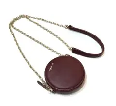 新品未使用☆アニエスベー　ミニショルダーチェーンポーチ　コインケース　ミニバッグ