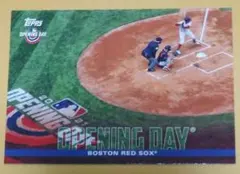 2022 topps BASEBALL OPENING DAY RED SOXのサムネイル