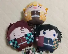 鬼滅の刃 ふわコロりん Mサイズ 冨岡義勇 竈門炭治郎 我妻善逸 3点