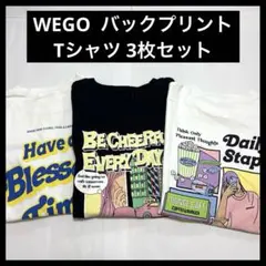 ウィゴー　半袖Tシャツ 3枚セット グラフィックプリント