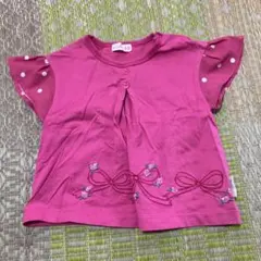 KP ニットプランナー ピンク 半袖Tシャツのサムネイル