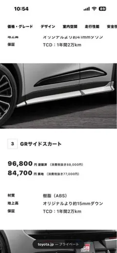 トヨタ純正 ハンガーパイプ 未使用品 - メルカリ