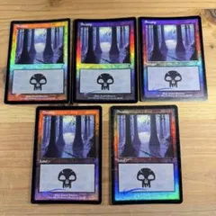沼/Swamp 7ed Foil 英語 5枚 MTG ② - メルカリ