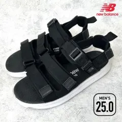 New Balance メンズスポーツサンダル ブラック 25.0cmのサムネイル