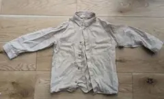 H&M 子供シャツ EUR 104 ベージュ