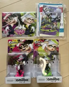 Splatoon amiibo カラマリ 2体セット　ホタル　アオリ