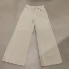 UNIQLO JEANS ワイドデニム キナリ 22(56cm)のサムネイル