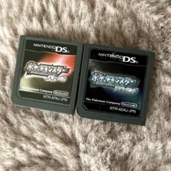 ポケットモンスター ダイヤモンド　パール　ソフトのみ　一個ずつ　箱無し