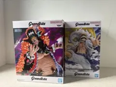 ワンピース Grandista ルフィ ギア5 黒ひげ フィギュア2種 - メルカリ