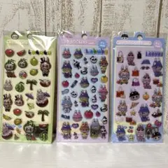 おまとめ⭐︎ラブブ　3Dシール３枚セット　［18］