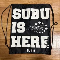 SUBU AFB コラボ ナップサック ライブ限定