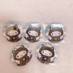 サンリオ ハッピーくじ ハロウィン シナモロール シナモン 缶バッジ