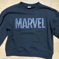 【再値下げ】MARVEL トレーナー 黒 140cmのサムネイル