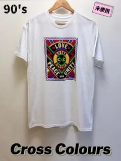 90s デッドストック Cross Colours クロスカラーズ Tシャツ Lのサムネイル