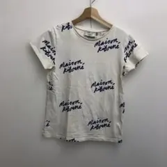 Maison Kitsune 総柄ロゴ 半袖Tシャツのサムネイル