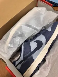 ナイキ ダンク ロー レトロ SE ブルー/ミッドナイト ネイビー