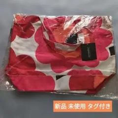marimekkoフラワー キャンバストートバッグ