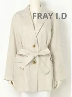 フレイアイディー FRAY I.D ルーズショルダージャケット リネンジャケット