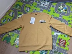 【新品未使用】キッズ 裏起毛トレーナー 140cm