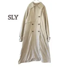 スライ トレンチコート アウター 上着 ジャケット ロング スプリングコート S