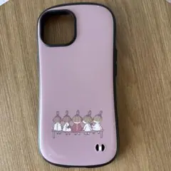 iFace ムーミン　くすみピンク/リトルミィ　iPhone15