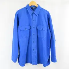 80s VINTAGE WOOLRICH オーバーサイズ ワーク シャツ 古着