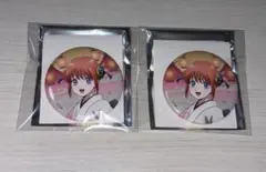 銀魂　アニメジャパン　トレーディング缶バッジ　　提灯　神楽