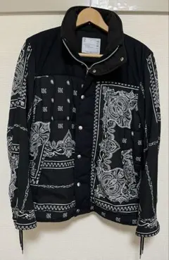 sacai NASA 20AWスタープリントジャケットスタジャンブルゾン sacai NASA 20AWスタープリントジャケットスタジャンブルゾン