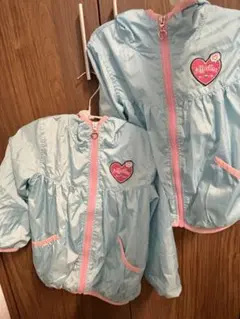 女の子　110cm ウィンドブレーカー　2枚セット