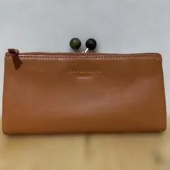 zucchero filato がま口財布 オレンジ