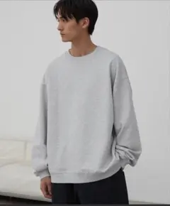 WYM LIDNM EXTRA FINE COTTON LOOSE SWEAT