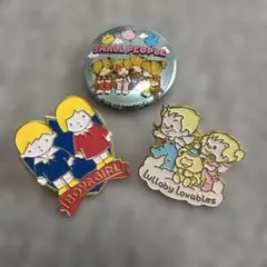 レア　サンリオ　ピンバッジ３種