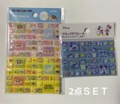 【新品・未開封】セリアクレヨンしんちゃんミッキータイルシール2点セット