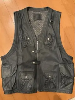 【大放出SALE】rinグレーレザーベスト onffo TTAGGG