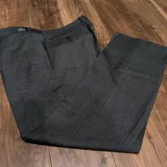 【美品】blazer's bank ダークグレー スラックス