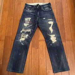 リーバイス　ダメージデニム　505