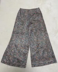 muller of yoshiokubo 花柄 ワイドパンツ