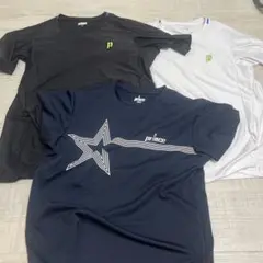 prince Tシャツ 3枚セット　黒のみL 白と紺はM