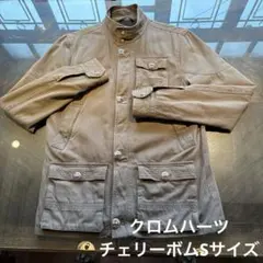 今週末までの出品予定　クロムハーツ　チェリーボム　ミリタリージャケット　XL 今週末までの出品予定 クロムハーツ チェリーボム ミリタリー