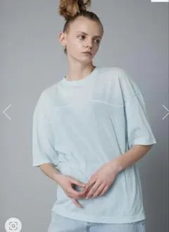 HeRIN.CYE シアーハーフスリーブTシャツのサムネイル