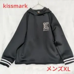 【訳あり】kissmark GOLF パーカー ブラック XL