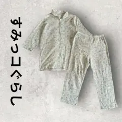 すみっコぐらし パジャマ ルームウェア 上下セット 2点セット (L) 水色