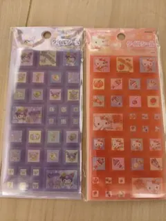 正規品 ハローキティ・クロミ シールセット タイルシール