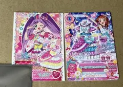 アイカツ　× プリパラ THE MOVIE 特典カード　大空あかり　らぁら