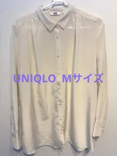 UNIQLO シアー　シャツ　ブラウス　長袖