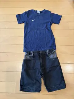 NIKE キッズ Tシャツ ハーフパンツ セットのサムネイル