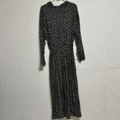 【新品未使用】LOWRYS FARM ワンピース　長袖　花柄　Lサイズ