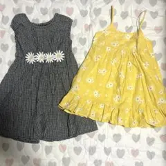ワンピース2点セット 90~100cmのサムネイル